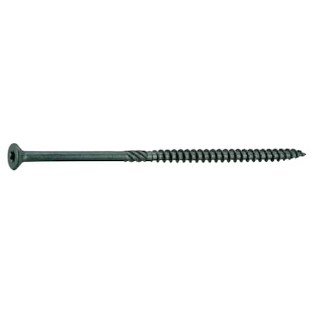 Saberdrive Deck Screw, #12 x 5 in, Steel, Flat Head, Torx Drive, 39 PK 09313